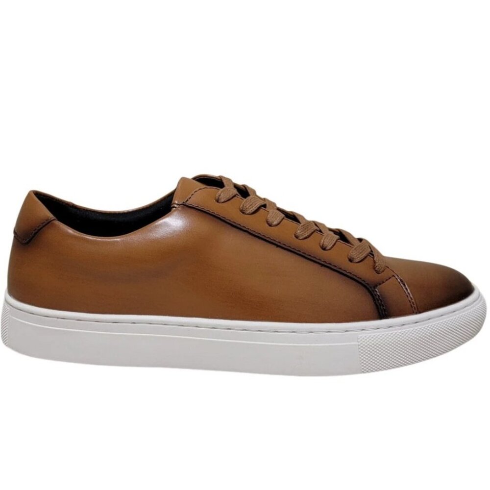 Alfani Men's Grayson Lace-up Sneakers  Size 9 in Tan Comfort Casual Office - Picture 2 of 13